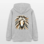 Stanley/Stella Mini Cruiser Teen Organic Hoodie - heather grey