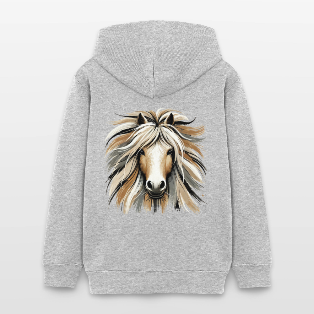 Stanley/Stella Mini Cruiser Teen Organic Hoodie - heather grey