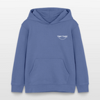 Stanley/Stella Mini Cruiser Kids’ Organic Hoodie - bright blue