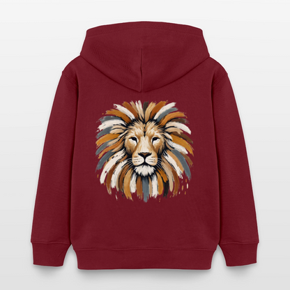 Stanley/Stella Mini Cruiser Kids’ Organic Hoodie - burgundy