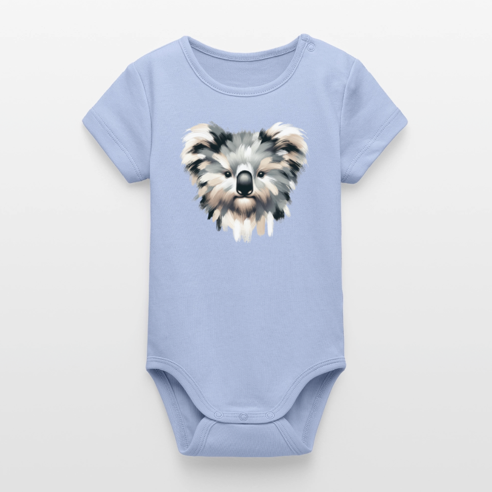 Stanley/Stella Organic Short-Sleeved Baby Bodysuit - sky