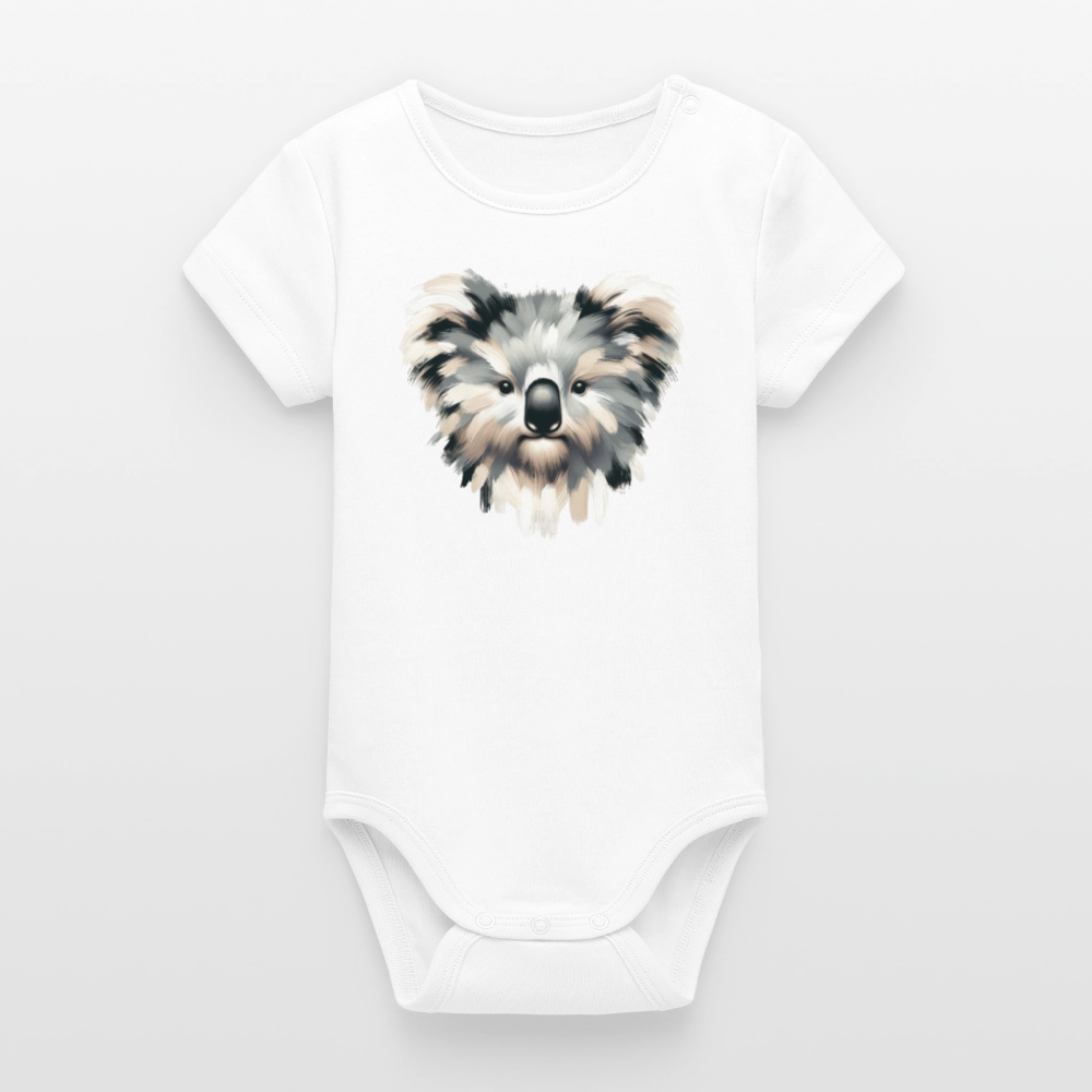 Stanley/Stella Organic Short-Sleeved Baby Bodysuit - white