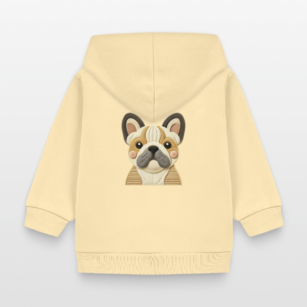 Stanley/Stella Organic Zip Hoodie BABY CONNECTOR - cream