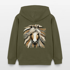 Stanley/Stella Mini Cruiser Kids’ Organic Hoodie - khaki