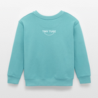 Kids Organic Cotton Sweatshirt (Canvas Unicorn) - pastel turquoise
