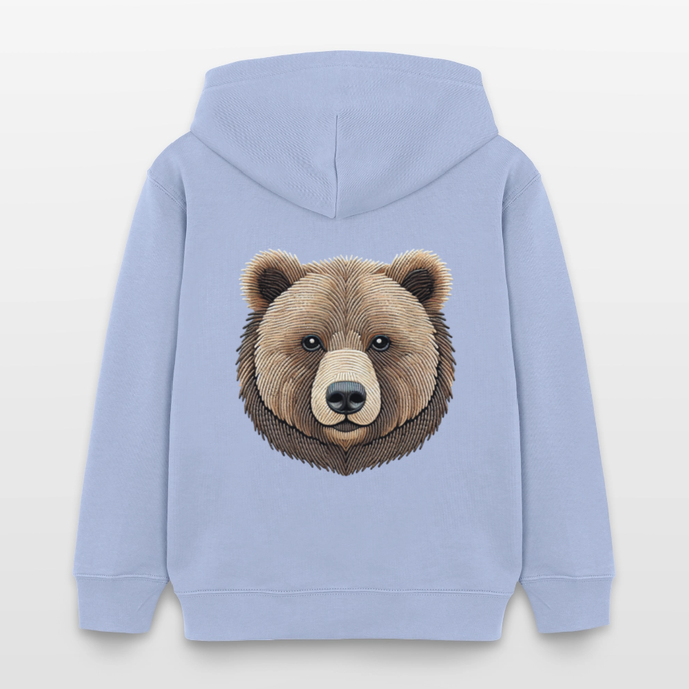 Stanley/Stella Mini Cruiser Kids’ Organic Hoodie - sky