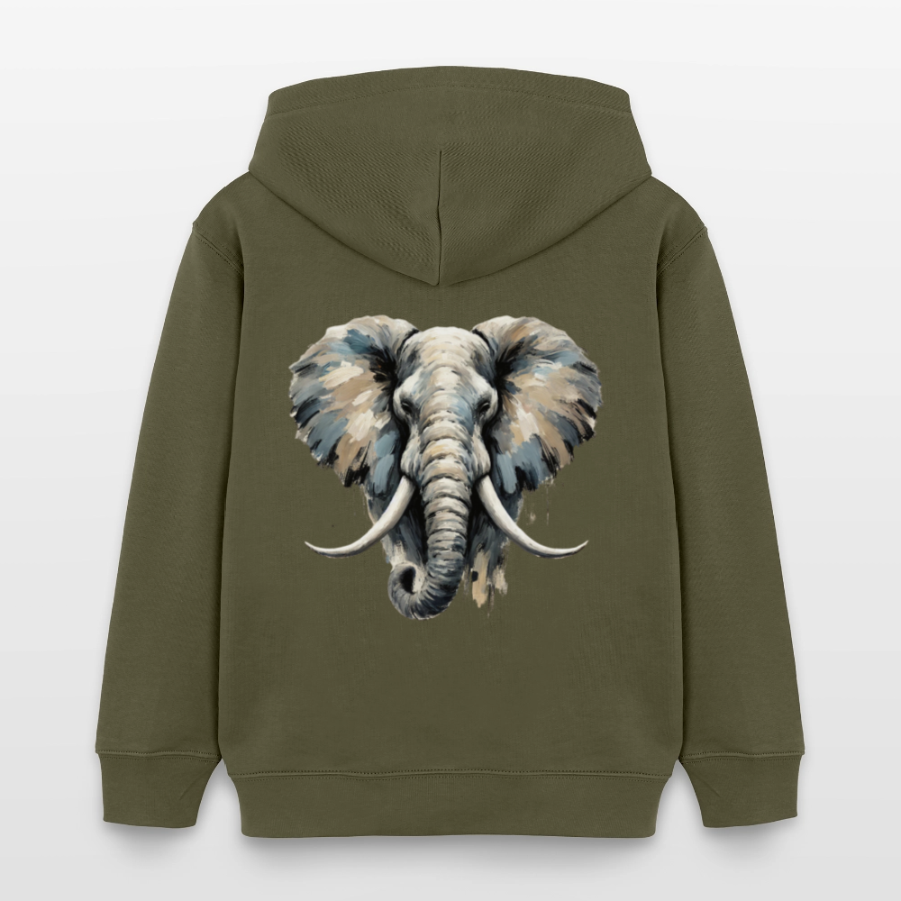 Stanley/Stella Mini Cruiser Kids’ Organic Hoodie - khaki