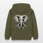 Stanley/Stella Mini Cruiser Kids’ Organic Hoodie - khaki