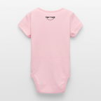 Stanley/Stella Organic Short-Sleeved Baby Bodysuit - cotton pink