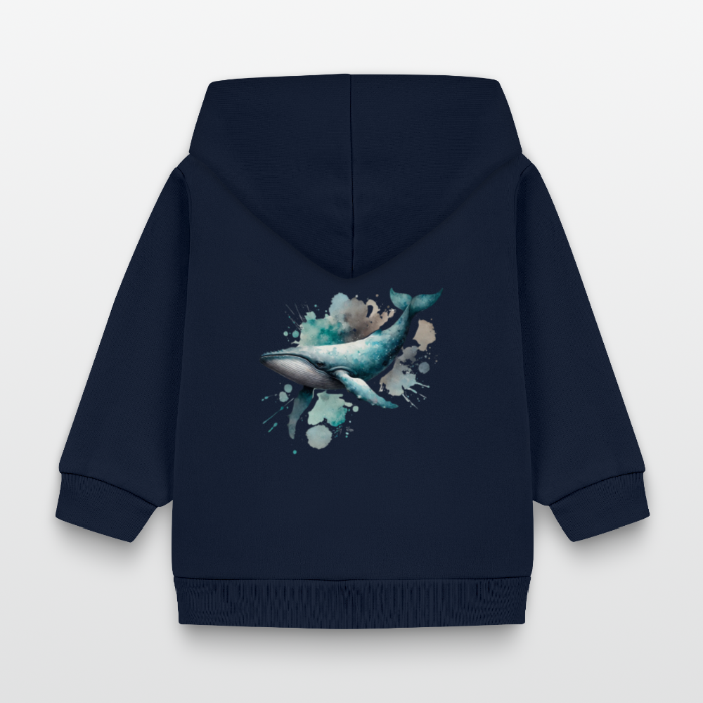 Stanley/Stella Organic Zip Hoodie BABY CONNECTOR - navy