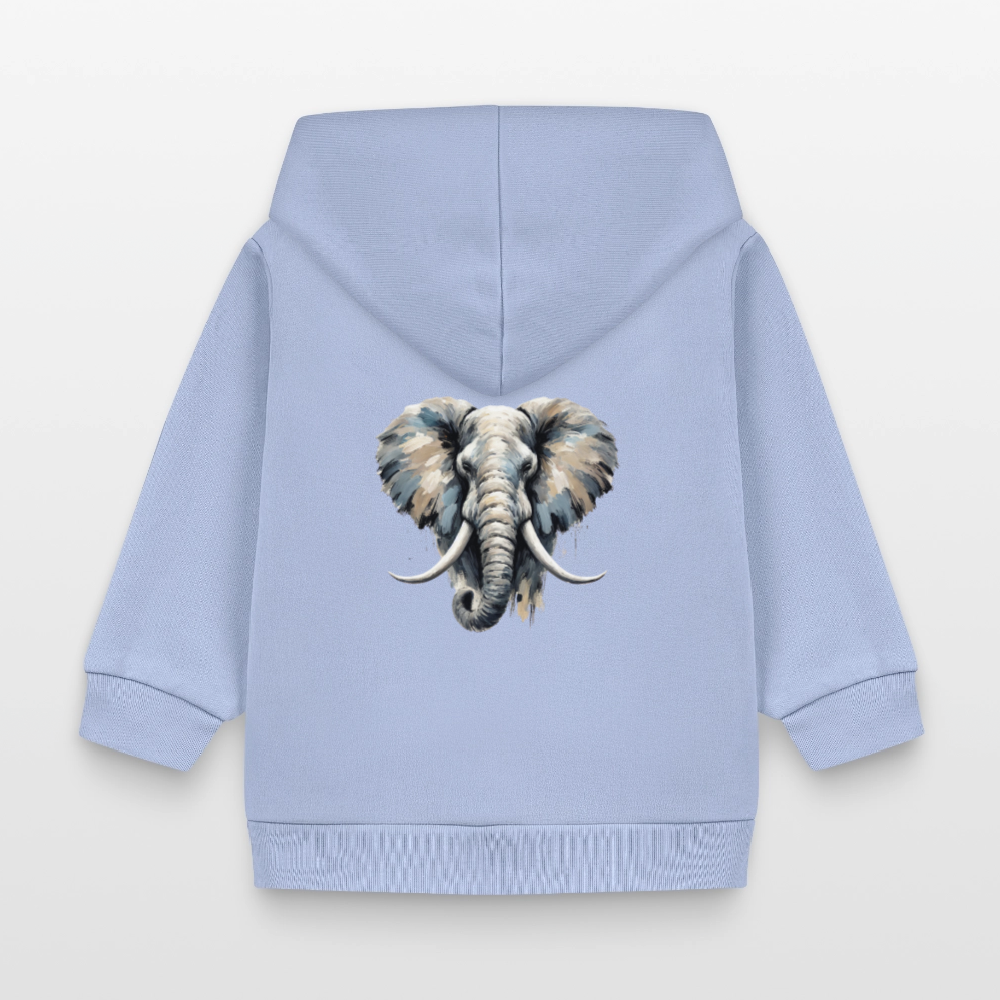 Stanley/Stella Organic Zip Hoodie BABY CONNECTOR - sky
