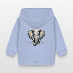 Stanley/Stella Organic Zip Hoodie BABY CONNECTOR - sky