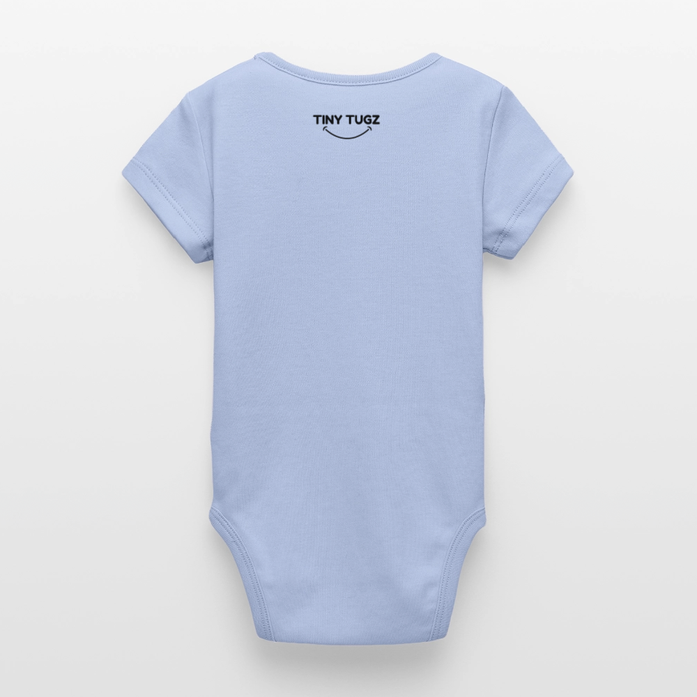 Stanley/Stella Organic Short-Sleeved Baby Bodysuit - sky