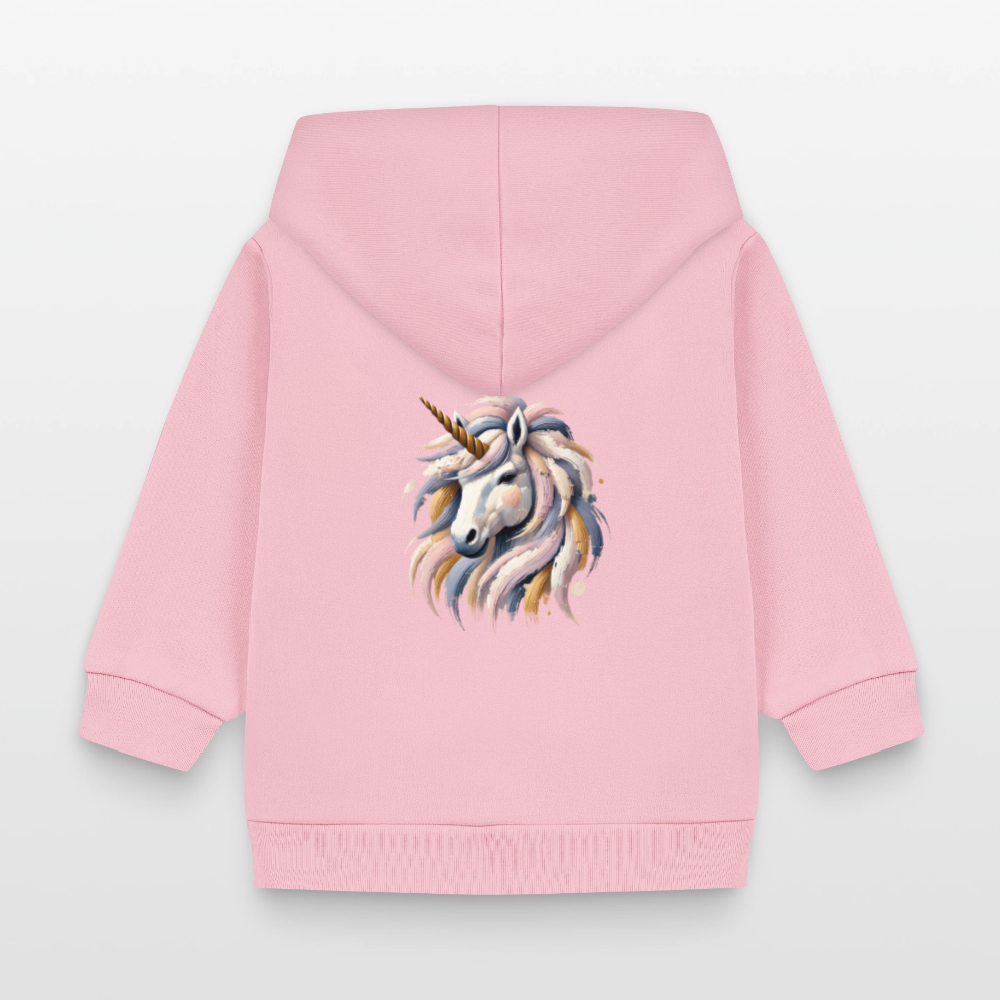 Stanley/Stella Organic Zip Hoodie BABY CONNECTOR - cotton pink