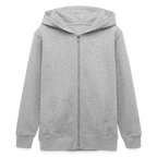 Stanley/Stella Mini Cultivator Organic Teen Hooded Jacket - heather grey