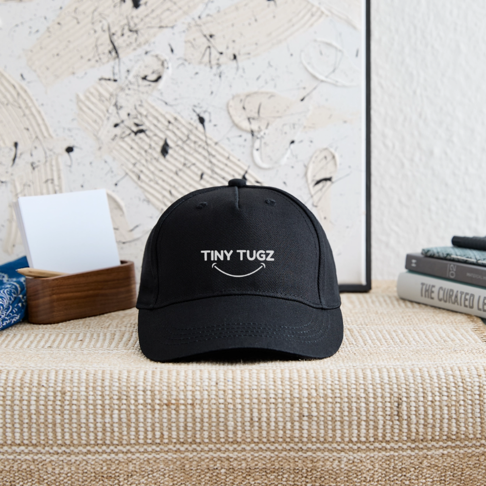 Organic Kids’ Baseball Cap - black