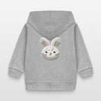 Stanley/Stella Organic Zip Hoodie BABY CONNECTOR - heather grey
