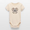 Stanley/Stella Organic Short-Sleeved Baby Bodysuit - natural raw