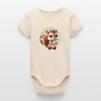 Stanley/Stella Organic Short-Sleeved Baby Bodysuit - natural raw