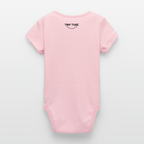 Stanley/Stella Organic Short-Sleeved Baby Bodysuit - cotton pink