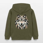 Stanley/Stella Mini Cruiser Kids’ Organic Hoodie - khaki