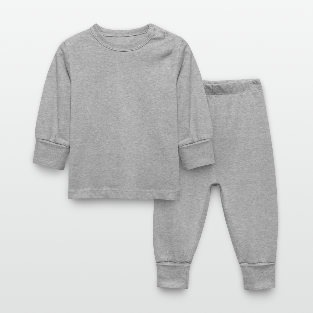 Baby Sleepsuit - heather grey