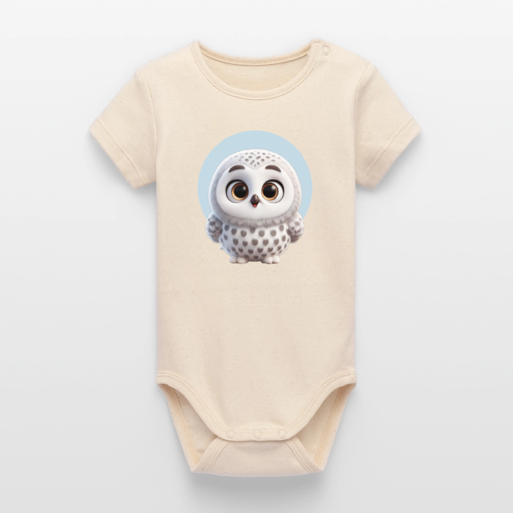 Stanley/Stella Organic Short-Sleeved Baby Bodysuit - natural raw