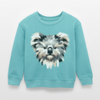 Stanley/Stella Mini Changer Organic Kids’ Sweatshirt - pastel turquoise