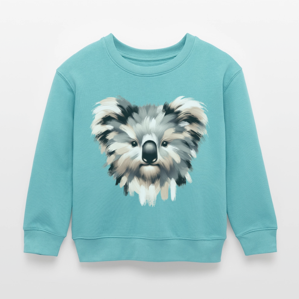 Stanley/Stella Mini Changer Organic Kids’ Sweatshirt - pastel turquoise