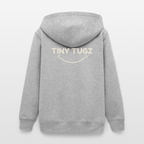 Stanley/Stella Mini Cultivator Organic Teen Hooded Jacket - heather grey