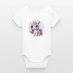 Stanley/Stella Organic Short-Sleeved Baby Bodysuit - white