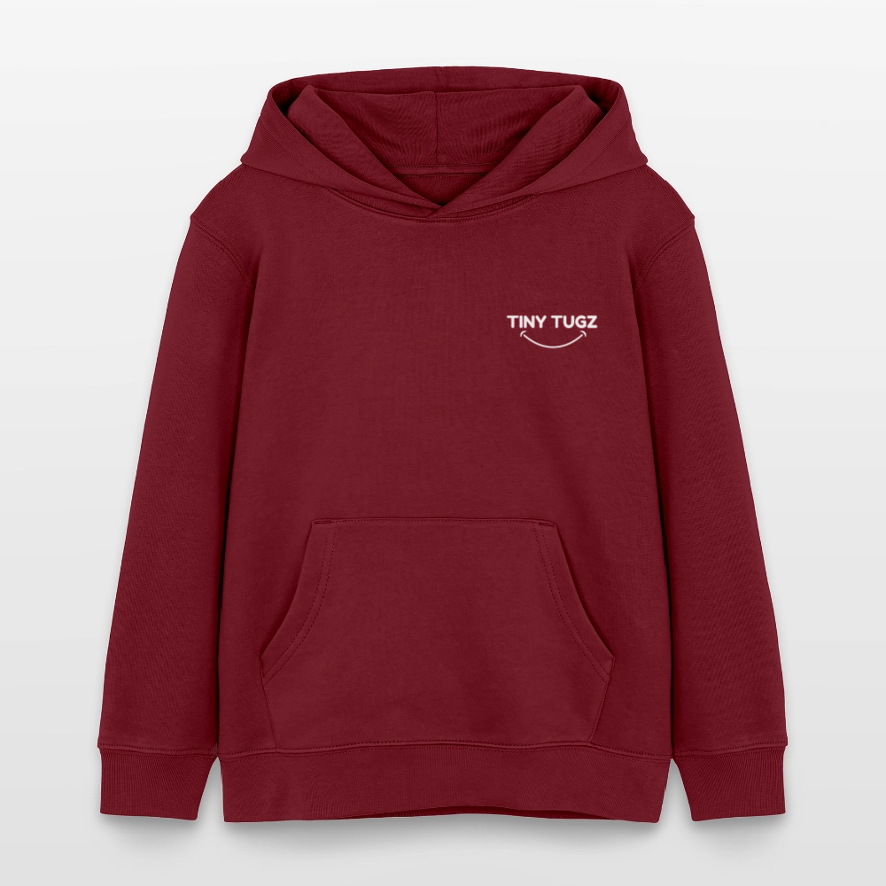 Stanley/Stella Mini Cruiser Kids’ Organic Hoodie - burgundy