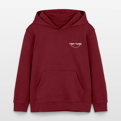 Stanley/Stella Mini Cruiser Kids’ Organic Hoodie - burgundy