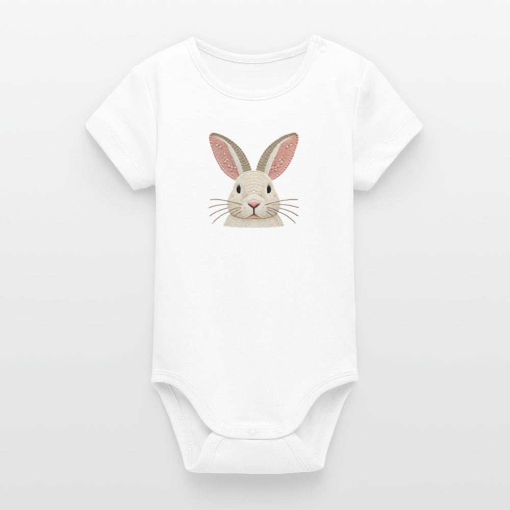 Stanley/Stella Organic Short-Sleeved Baby Bodysuit - white