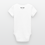 Stanley/Stella Organic Short-Sleeved Baby Bodysuit - white