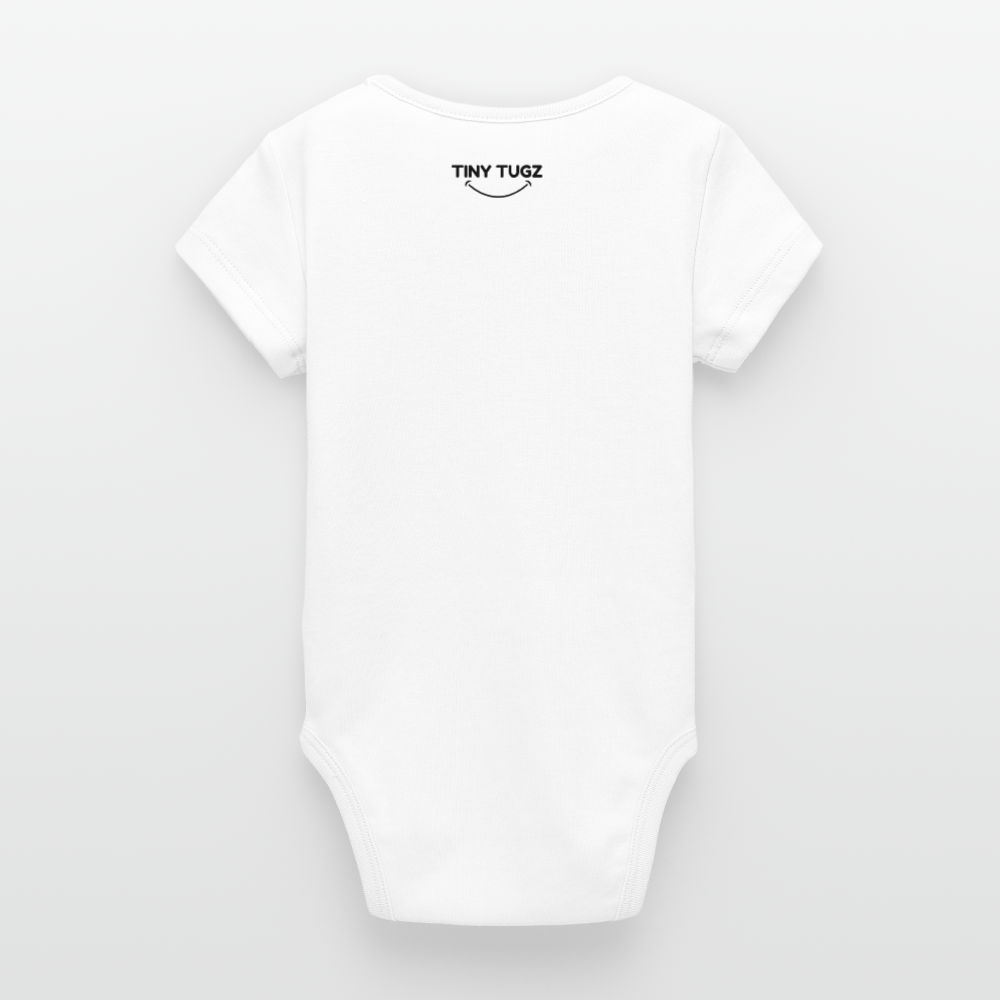 Stanley/Stella Organic Short-Sleeved Baby Bodysuit - white