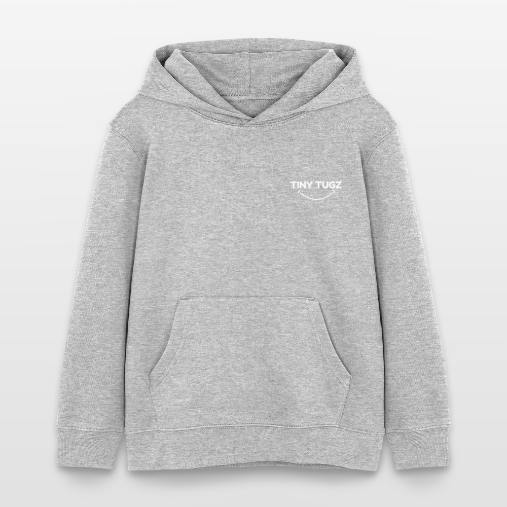 Stanley/Stella Mini Cruiser Kids’ Organic Hoodie - heather grey