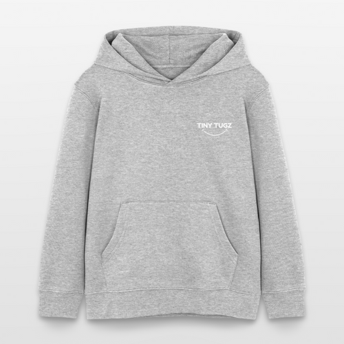 Stanley/Stella Mini Cruiser Kids’ Organic Hoodie - heather grey