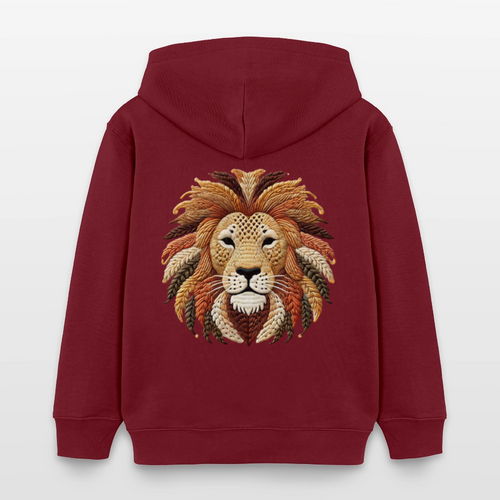 Stanley/Stella Mini Cruiser Kids’ Organic Hoodie - burgundy