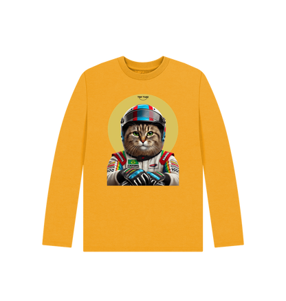 Mustard Printed Kids T-Shirt