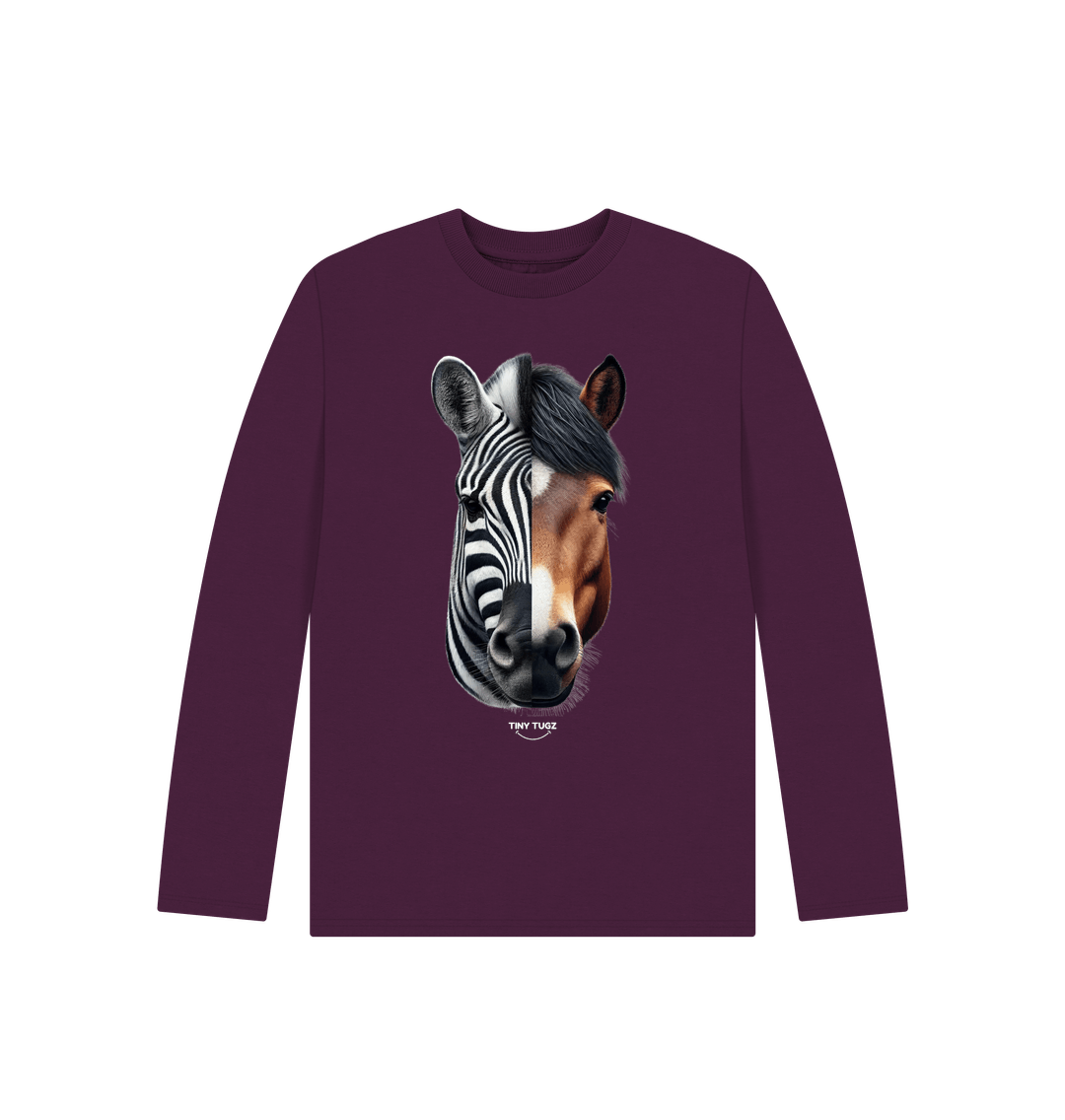 Purple Printed Kids T-Shirt