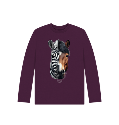 Purple Printed Kids T-Shirt