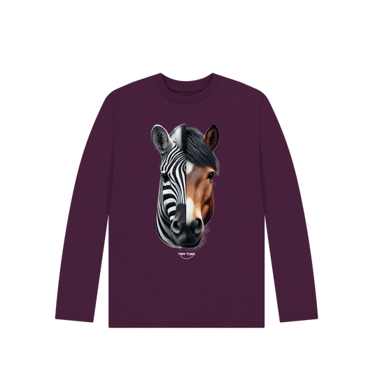 Purple Printed Kids T-Shirt