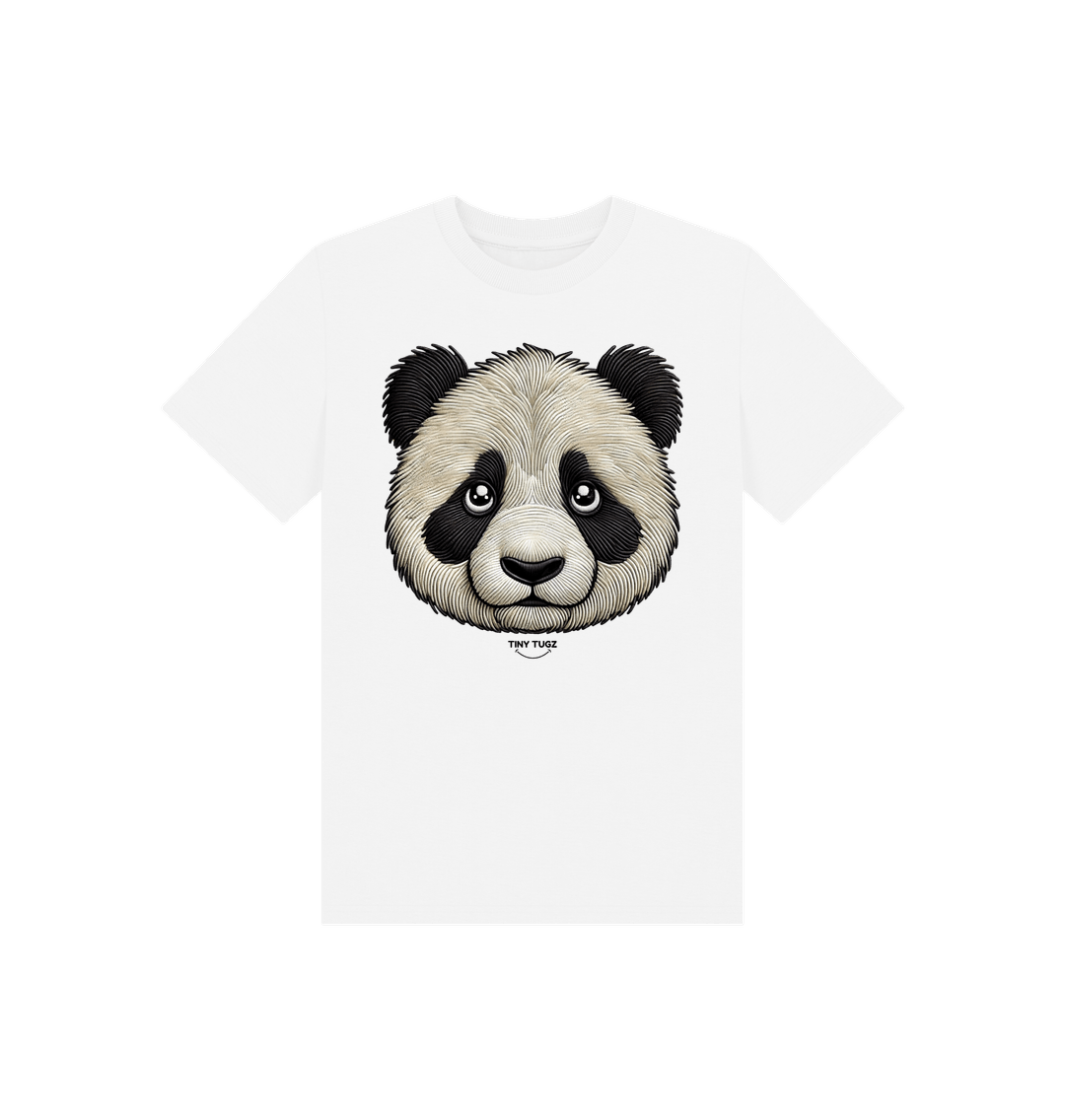 White Printed Kids T-Shirt