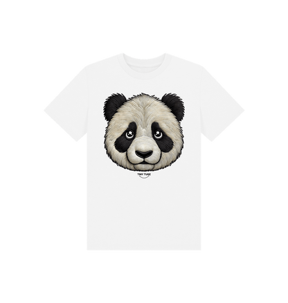 White Printed Kids T-Shirt