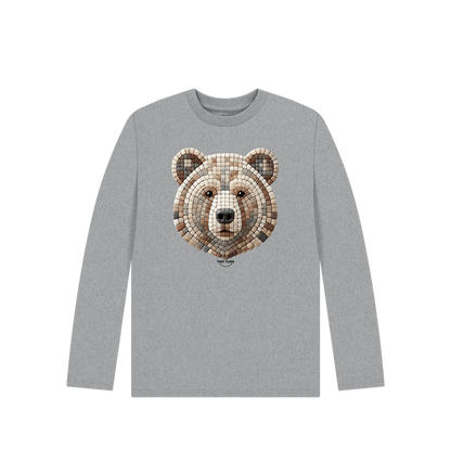 Athletic Grey Printed Kids T-Shirt
