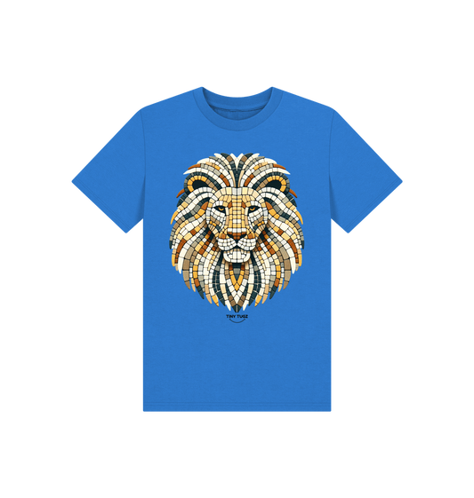 Bright Blue Printed Kids T-Shirt