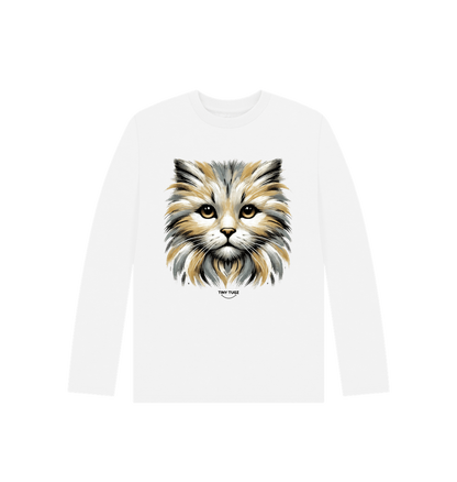White Printed Kids T-Shirt