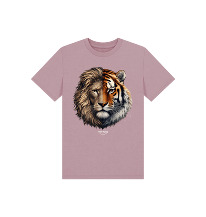 Mauve Printed Kids T-Shirt