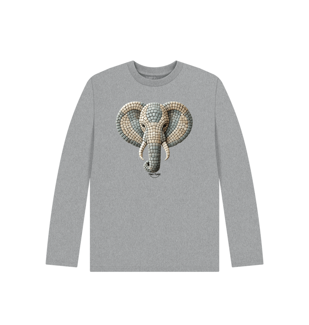 Athletic Grey Printed Kids T-Shirt